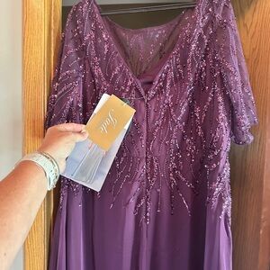 Jade Purple Maxi Dress